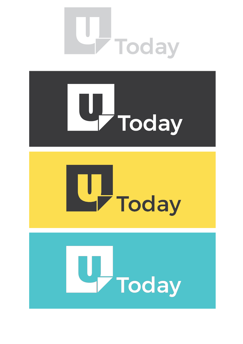 U-Today Negative Logo Variations